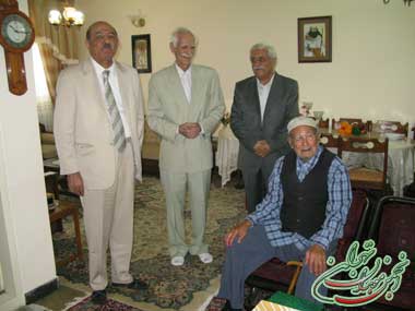 دیدار و سپاسگزاری از خادم قصر فیروزه